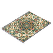 Ein florales Mandala-Muster Notizblock (Linke Seite)