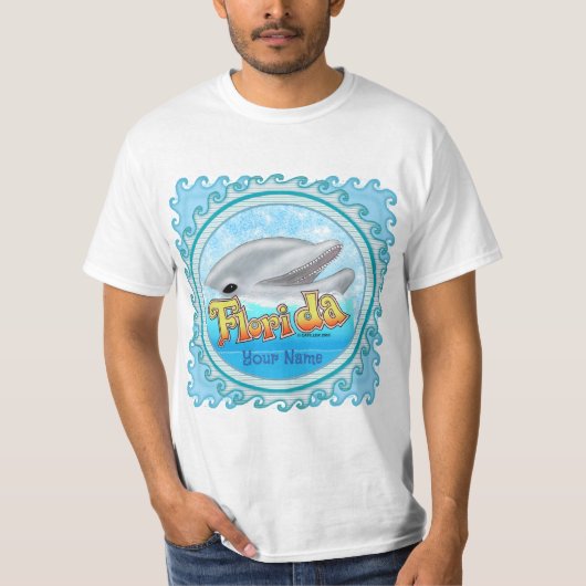 Ein Florida-Delfin T-Shirt (Vorderseite)