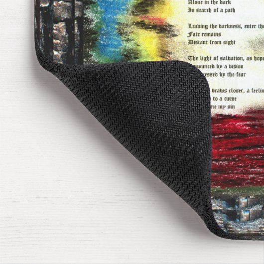 Ein Fluch Mousepad (Ecke)