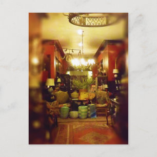 Ein Flüchtige Blick im Webster House Kansas City Postkarte