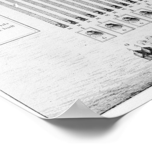 Ein Flüchtlingslager Poster (Ecke)