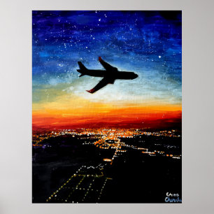 Ein Flug nach Timisoara Poster