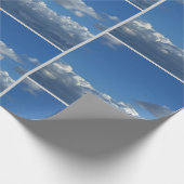 Ein Flug unter den Wolken Geschenkpapier (Ecke)