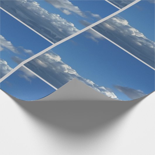Ein Flug unter den Wolken Geschenkpapier (Ecke)