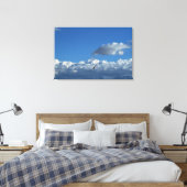 Ein Flug unter den Wolken Leinwanddruck (Insitu (Schlafzimmer))