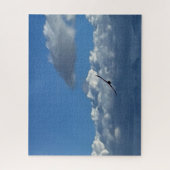 Ein Flug unter den Wolken Puzzle (Vertikal)