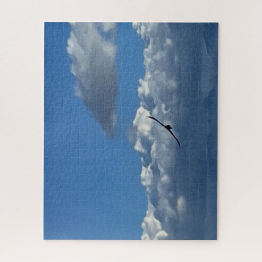 Ein Flug unter den Wolken Puzzle (Vertikal)