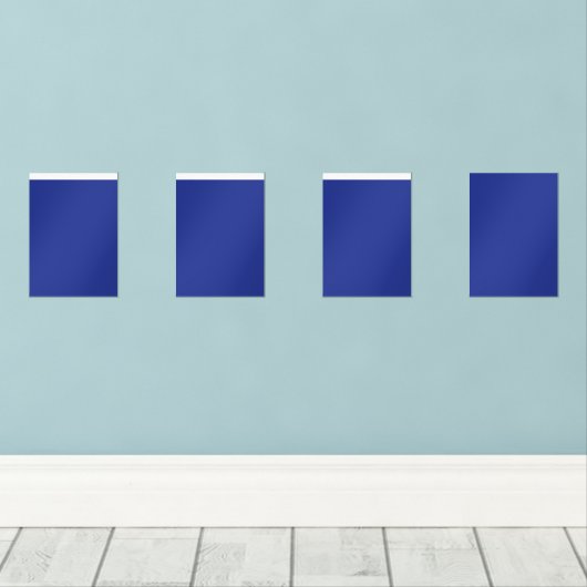 ein Flugzeug, das mit einem blauen Hintergrund in Bilderwand Sets (Holzboden)