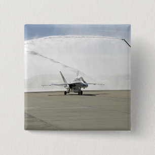 Ein Flugzeug F-18 Button