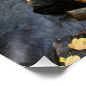 Ein Fluss, der durch den American Fork Canyon flie Poster (Ecke)