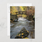 Ein Fluss, der durch den American Fork Canyon flie Postkarte (Vorne/Hinten)