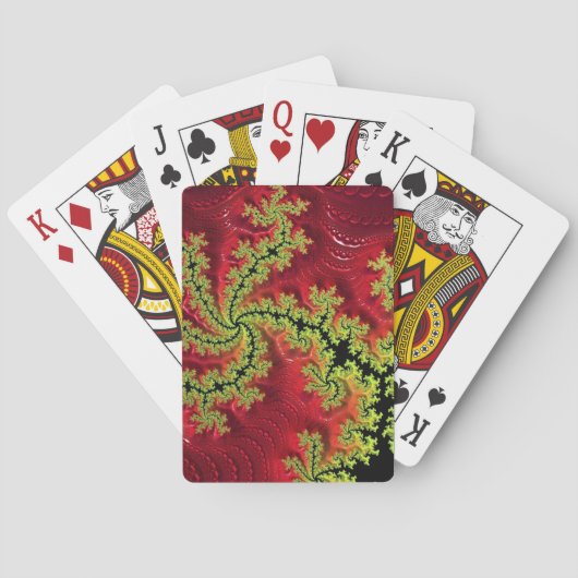 Ein Fluss fließt durch das Spiel von Karten Spielkarten (Rückseite)