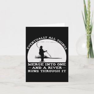 Ein Fluss fließt durch den Fang Karte