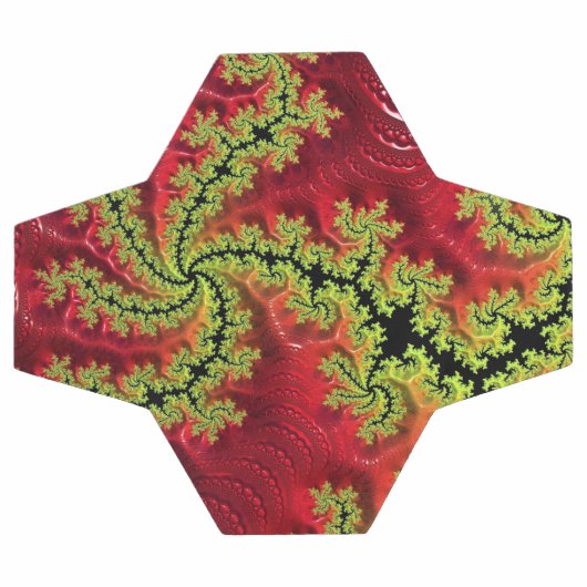 Ein Fluss fließt durch den Fußball (Flach)