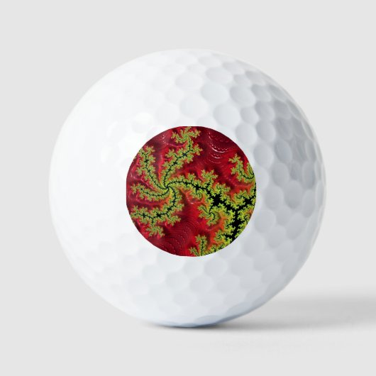 Ein Fluss fließt durch den Golf Ball (Vorderseite)