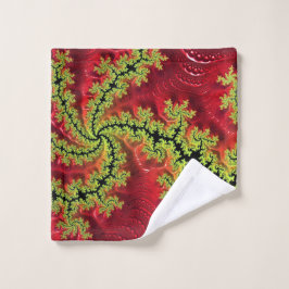 Ein Fluss fließt durch ihn waschend Tuch