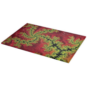 Ein Fluss fließt durch sein Chassis Schneidebrett