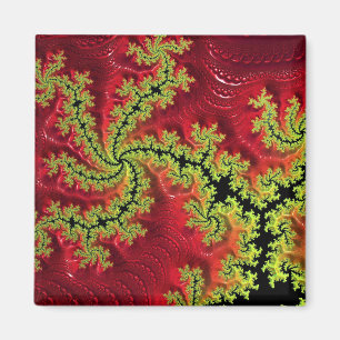 Ein Fluss fließt durch sein Magnet