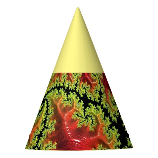 Ein Fluss fließt durch sein Party Partyhütchen (Vorderseite)