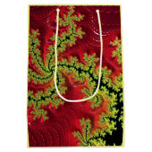 Ein Fluss fließt durch seine Gifttasche Mittlere Geschenktüte (Rückseite)