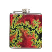 Ein Fluss fließt durch seine Hüftflasche Flachmann (Vorderseite)