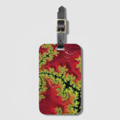 Ein Fluss fließt durch seinen Gepäckträger Gepäckanhänger (Vorderseite Vertikal)