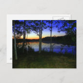 Ein Fluss in der Dusk Postkarte (Vorne/Hinten)