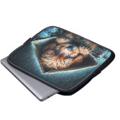 Ein flüssiger, nasser Welpe, der Wärme und Komfort Laptopschutzhülle (Vorne Knopf)