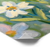 Ein flüsternder Chor wilder Blumen Poster (Ecke)