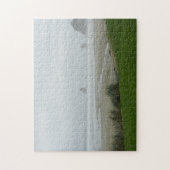 Ein fogger Morgen am Strand Puzzle (Vertikal)