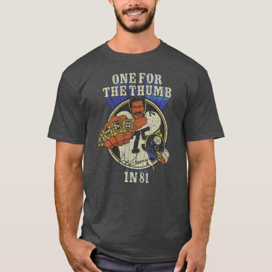 Ein Forhehumb In 81 Retro T-Shirt (Vorderseite)