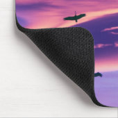 Ein Foto aus Sandhill-Kranen Mousepad (Ecke)