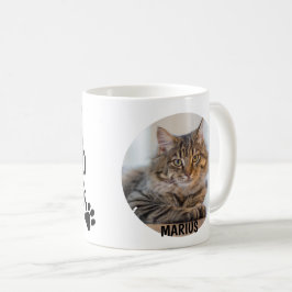 Ein Foto Bester Katzenvater überhaupt Haustier Pfo Kaffeetasse