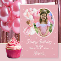 Ein Foto Braunhaarige Prinzessin und Luftballons G