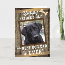 Ein Foto des Vaters Karte