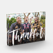 Ein Foto für die Dekoration eines Pinselskriptes (Links)