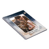 Ein Foto Galaxy Hintergrund Inspirierend Hochzeit Notizblock (Rechte Seite)