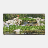 Ein Foto Personalisiert Schreibtischunterlage (Vorderseite)