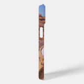 Ein Foto Pink Tiny Particle iPhone Case (Rückseite / Rechts)