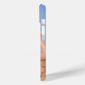 Ein Foto Pink Tiny Particle iPhone Case (Rückseite / Links)