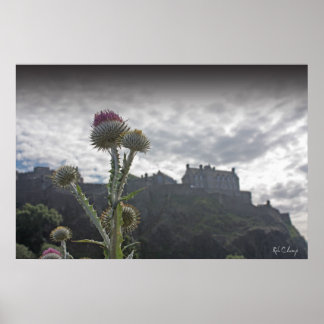 Ein Foto-Plakatdruck von Edinburgh Castle. Poster