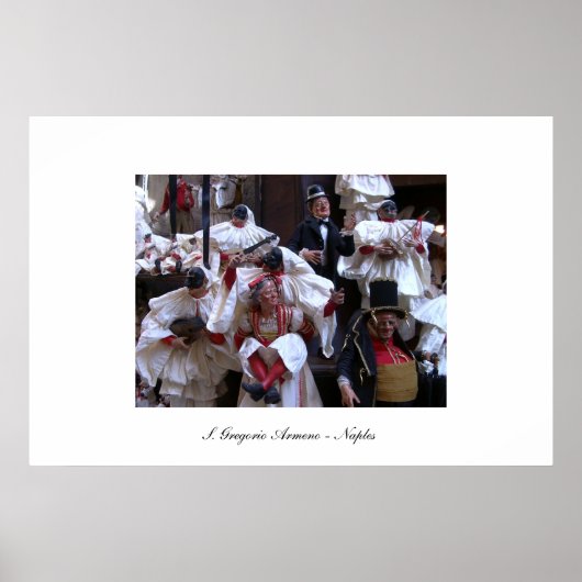 Ein Foto von S. Gregorio Armenos Straße Poster (Vorne)