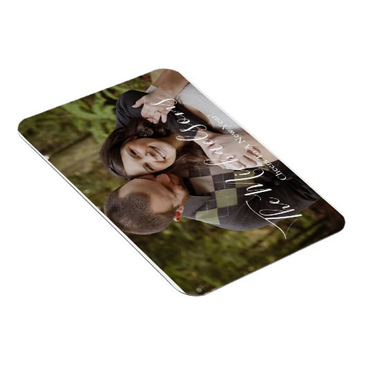 Ein Foto-Weihnachtsmagnet für ein neues Jahr Magnet (Rechte Seite)