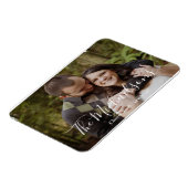 Ein Foto-Weihnachtsmagnet für ein neues Jahr Magnet (Linke Seite)