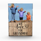 Ein Foto Wir Liebe dir Grandma Mutter Tagesgeschen (Vorderseite)