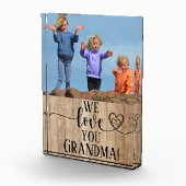 Ein Foto Wir Liebe dir Grandma Mutter Tagesgeschen (Rechts)