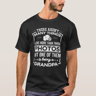 Ein Fotografie-Großvater sein - lustiger alter T-Shirt