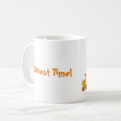 Ein Fox im Kürbis-Flecken (Ernte-Zeit!) Kaffeetasse (Vorderseite Links)