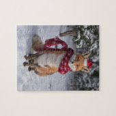 Ein Fox zu Weihnachten Puzzle (Horizontal)