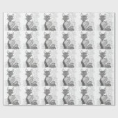 Ein Foxy Fox Geschenkpapier (Flach)